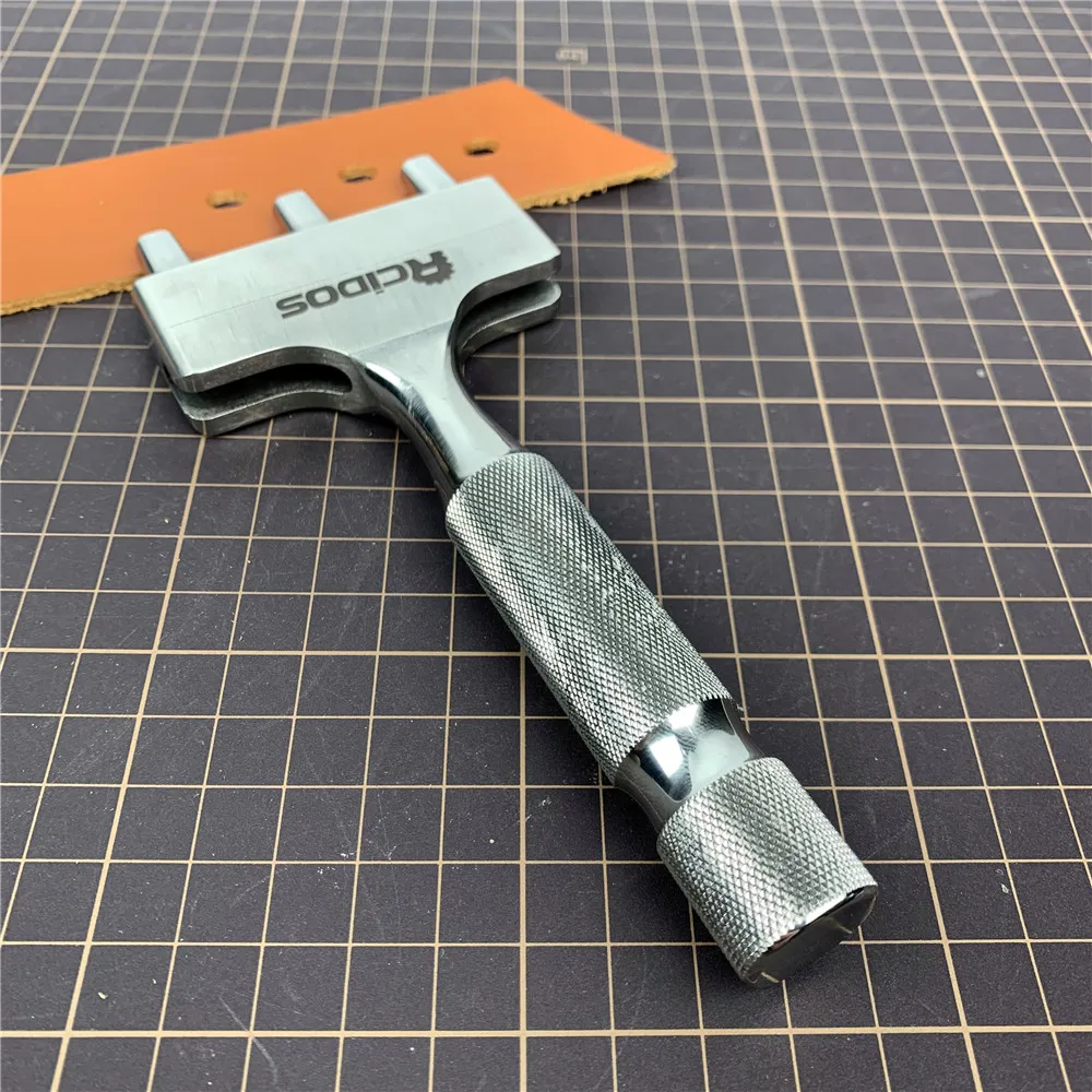 RCIDOS заказной кожаный ремень овальное отверстие пробивая инструменты пояс на