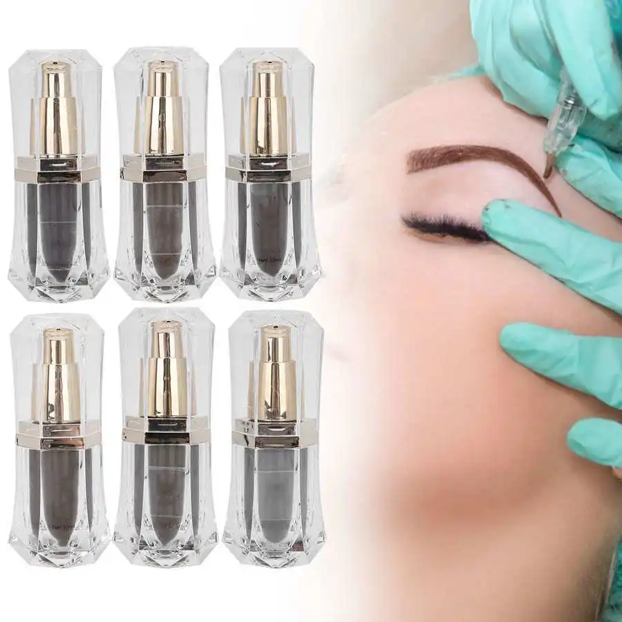 Tattoo Accessories 10ml Eyebrow Ink Pigment Easy Coloring Makeup Supplie |