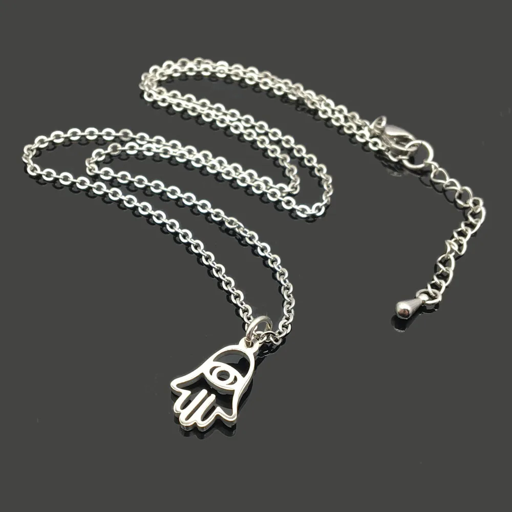 

Ожерелье из нержавеющей стали с подвеской сглаза, модное ожерелье из нержавеющей стали высокого качества