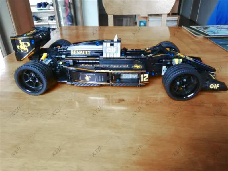 KEJI MOC-70614 John Player специальная формула 1 гоночный автомобиль модель F1 конструктор
