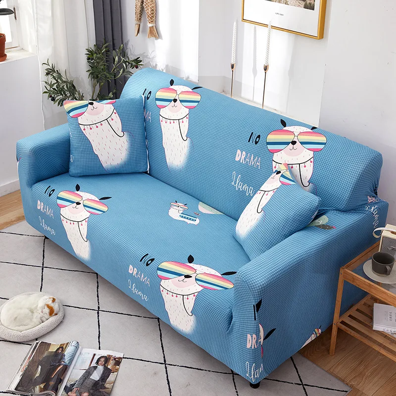 

Geometry Elastic Spandex Sofa Cover Tight Wrap All-inclusive Couch Covers for Living Room Sectional Slipcovers Seat