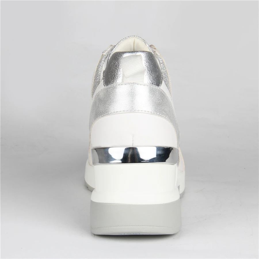 Женские кроссовки на танкетке белые весна лето 2020|Женские и кеды| |