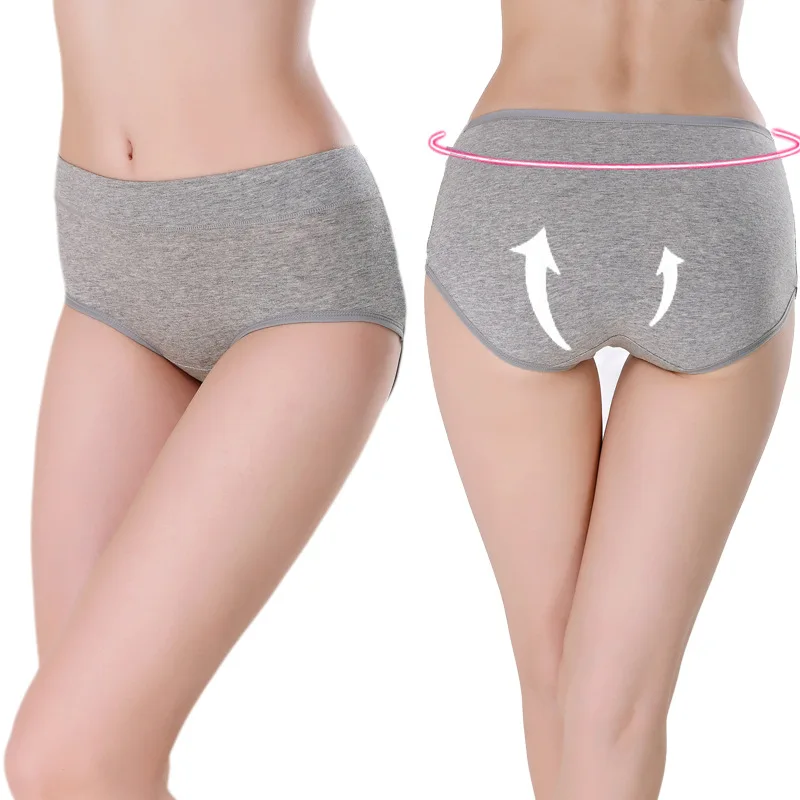 Женское нижнее белье удобные трусы из бамбукового волокна однотонные
