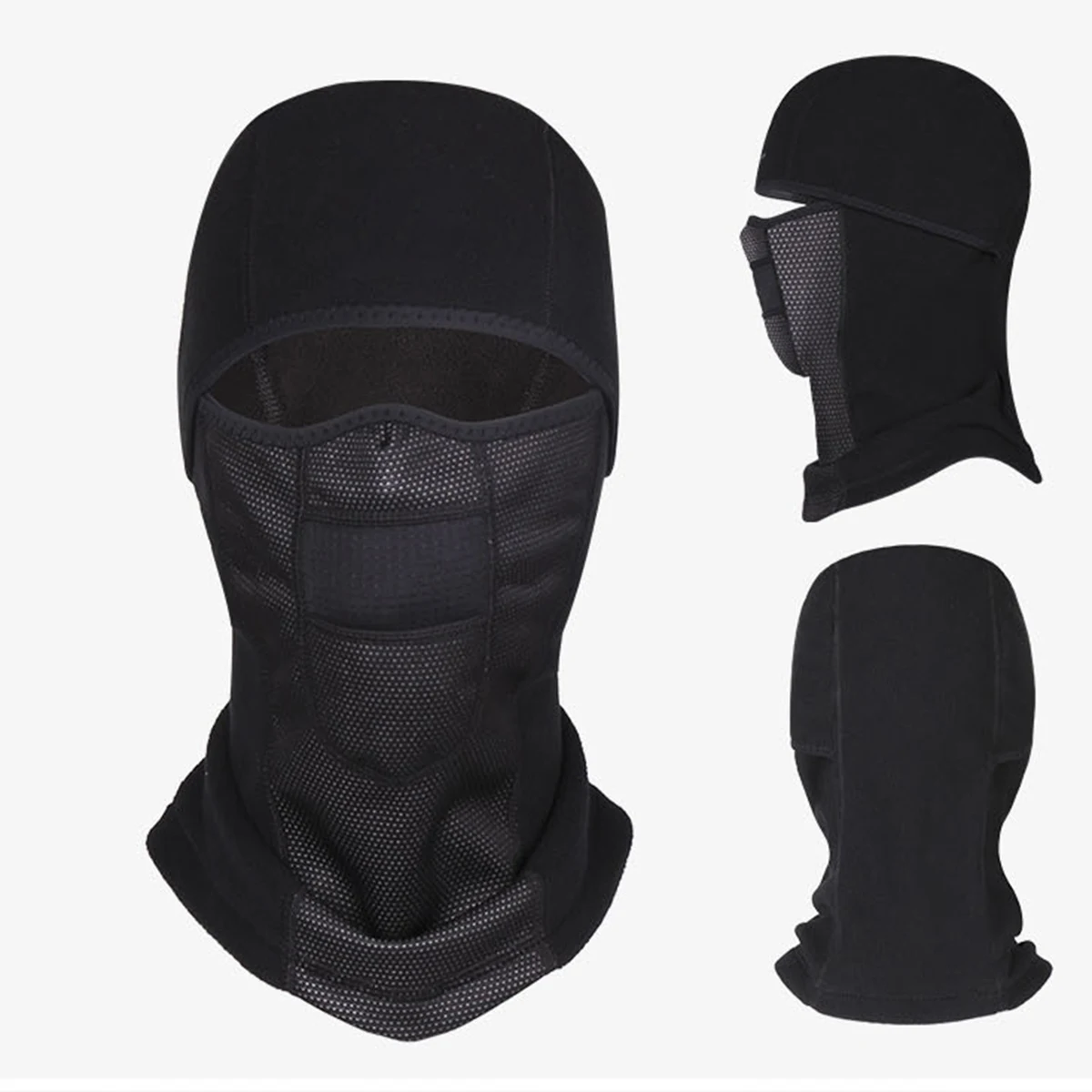 Мотоциклетная Балаклава маска для лица теплая ветрозащитная дышащая страйкбола