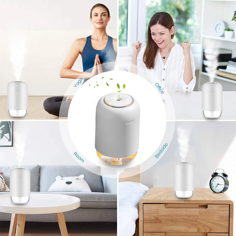 

Wireless Humidifiers Diffusers Household Air Humidifier Aromatherapy Diffuser Aroma Oils aceite esencial humificador Mist Maker