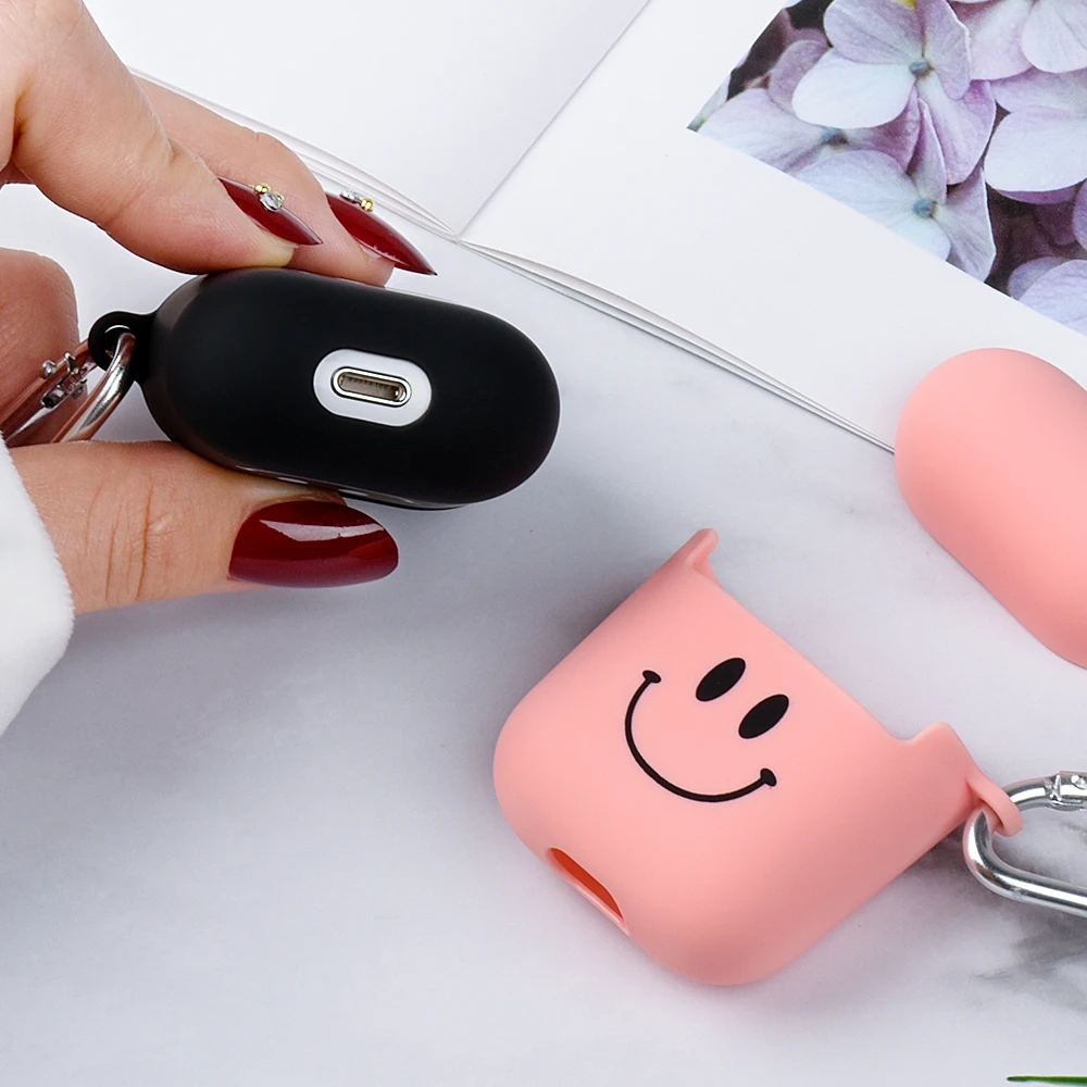 Пара коробка для наушников чехол для Apple Airpods 2 чехол для Airpods Air Pods беспроводной Bluetooth наушники зарядка Коробка Чехол с крючками