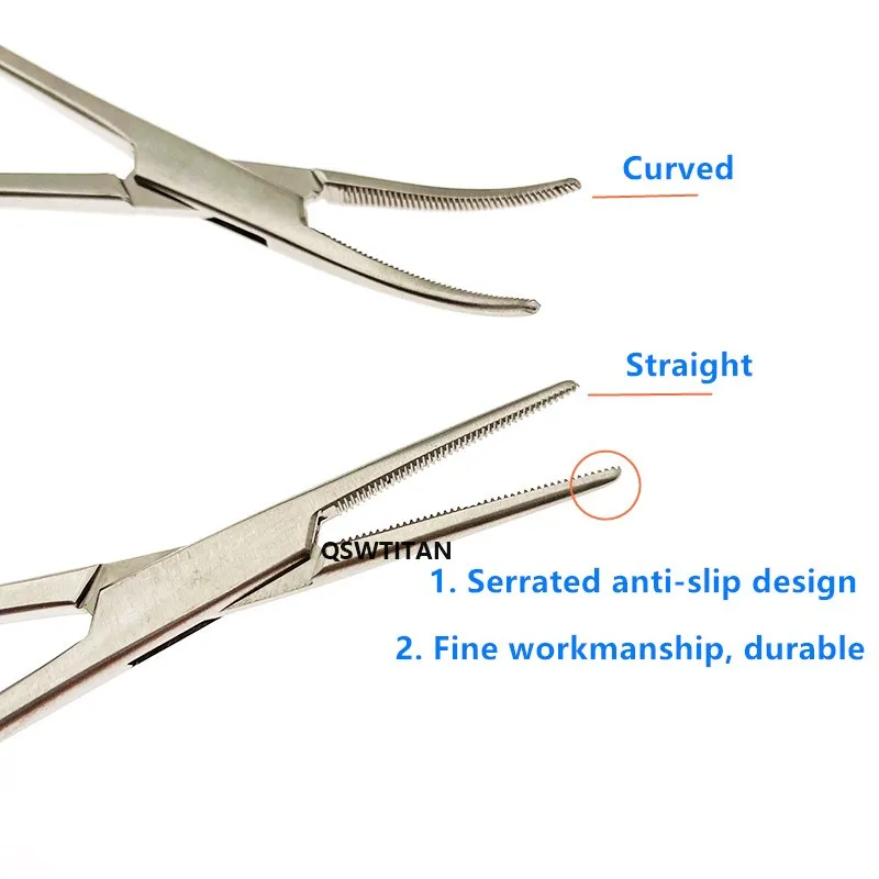 Hemostatic Clamp Forceps Surgical Hemostat Locking Clamps forceps Fishing Pliers | Красота и здоровье