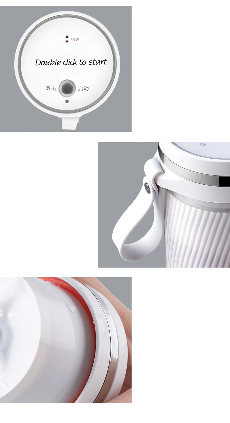 Xiaomi портативная электрическая соковыжималка блендер USB мини-фруктовые миксеры соковыжималки для приготовления пищи молочный Шейк многофункциональный соковыжималки