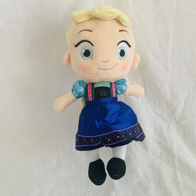 30cm elsa 40-50 см Снежная королева принцесса Fever Анна Эльза Brinquedos чучело Плюшевые игрушки куклы для детей рождественские подарки - Цвет: 30cm elsa