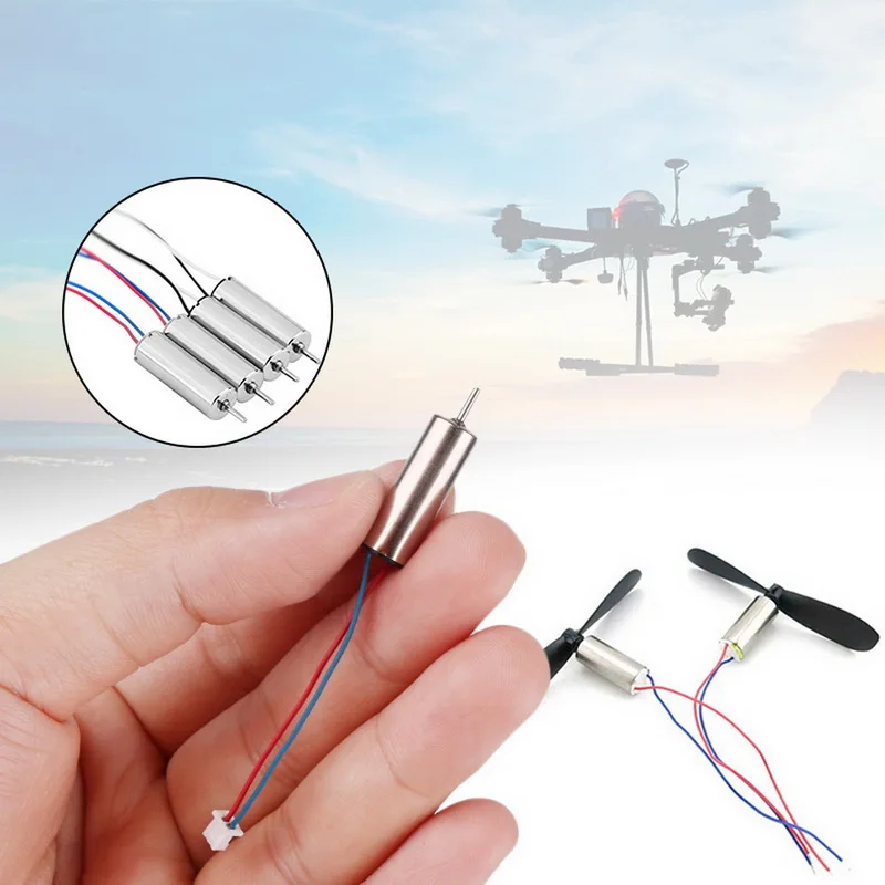 Двигатель постоянного тока летательный аппарат маленький двигатель 2 * двигатели
