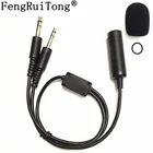 Вертолет Замена радио для авиации общего назначения кабель адаптера для гарнитуры, Дэвид Кларк AVCOMM U 174