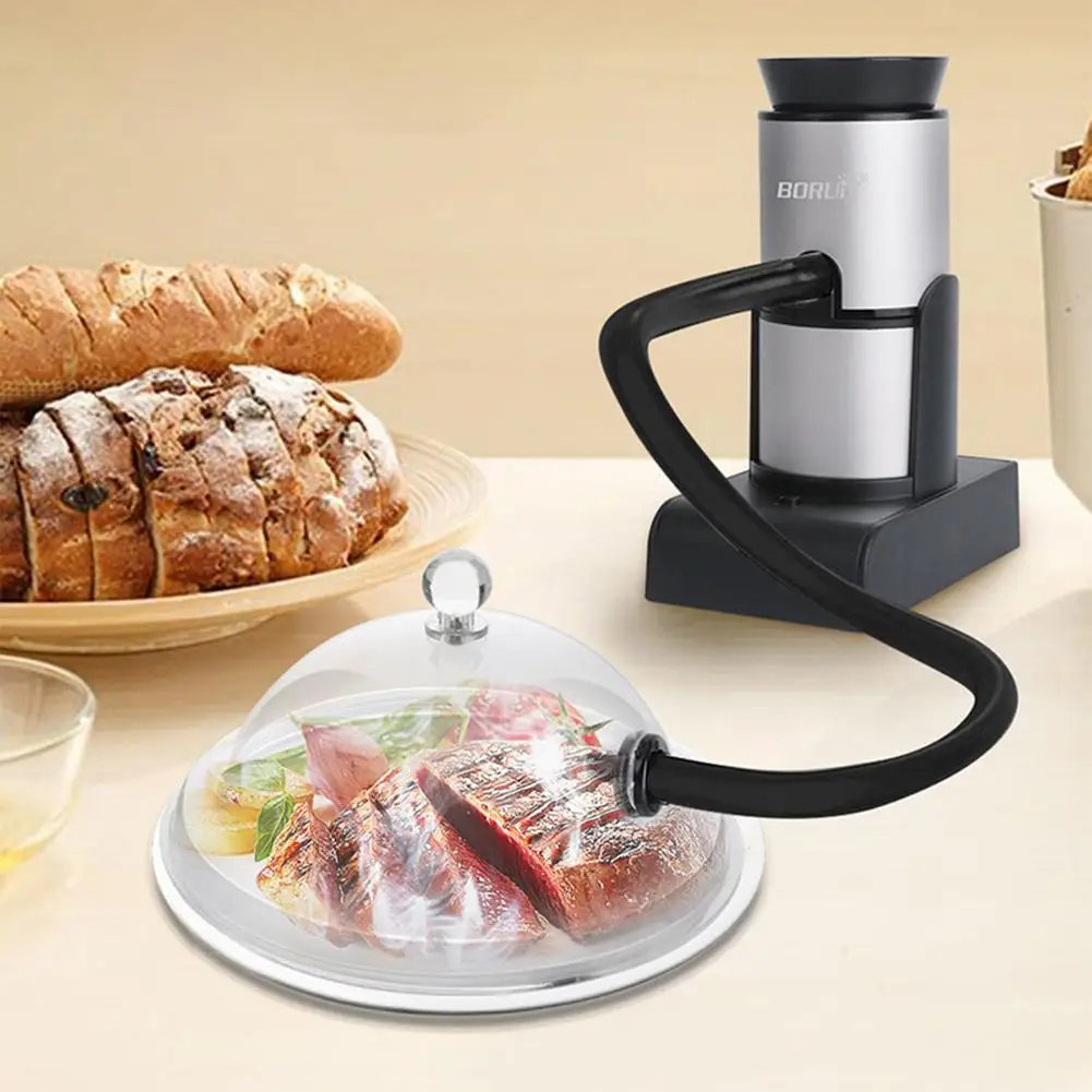 Hand-Held Smoker Kitchen Tool Smoking Machine Cocktail Steak Smoke Sawdust Generator Restaurant Barbecue Molecular Cooking 2021 | Дом и сад
