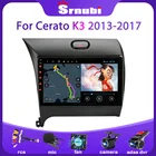 Автомагнитола Srnubi Android 10, мультимедийный видеоплеер для Kia K3 Cerato Forte 3 2013 2014 2015 2016, GPS-навигация, 2 Din, Wi-Fi, DVD