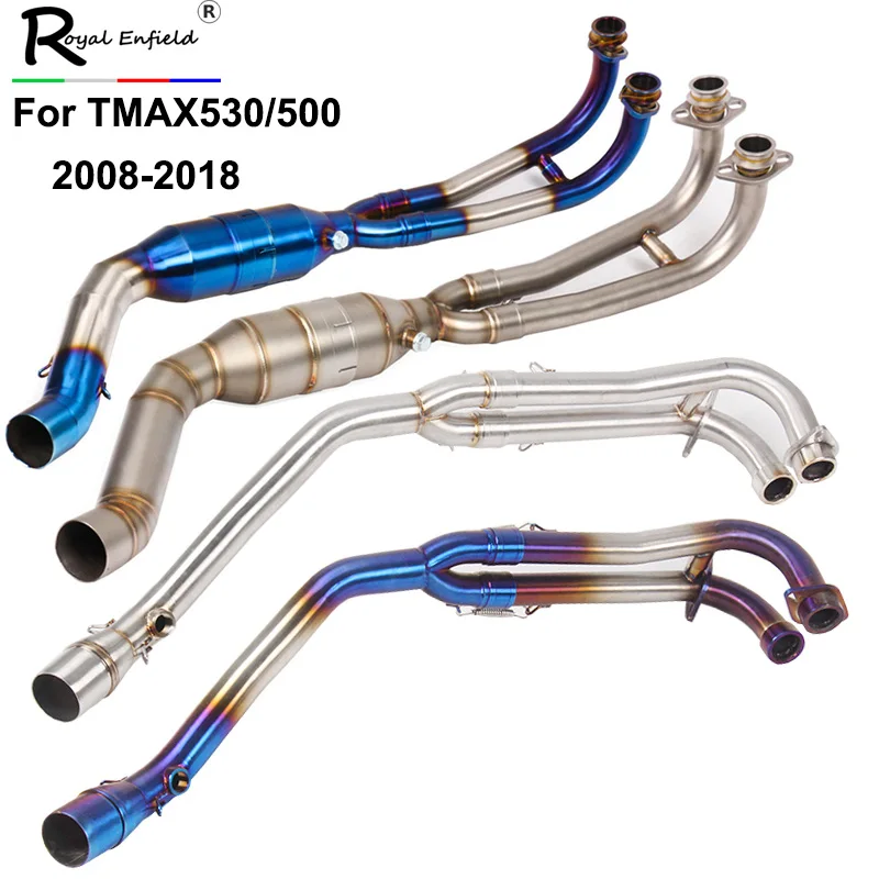 Выхлопной глушитель для мотоцикла Tmax530 Tmax500 2008-2016 2017-2018 | Автомобили и мотоциклы