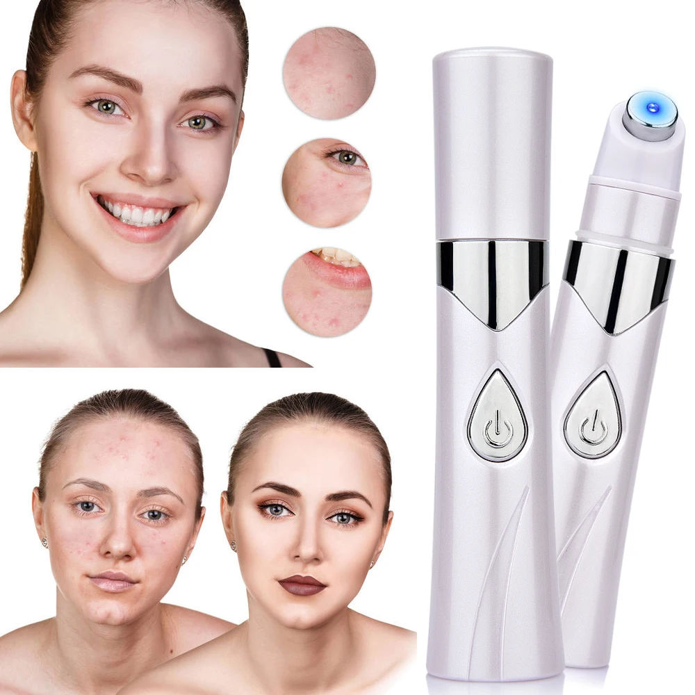 

Therapy Acne Laser Pen Blue Light for Galvanic Waves Tightening Pores Shrinking Anti-wrinkle Facial Skin Beauty Care Device Tool
