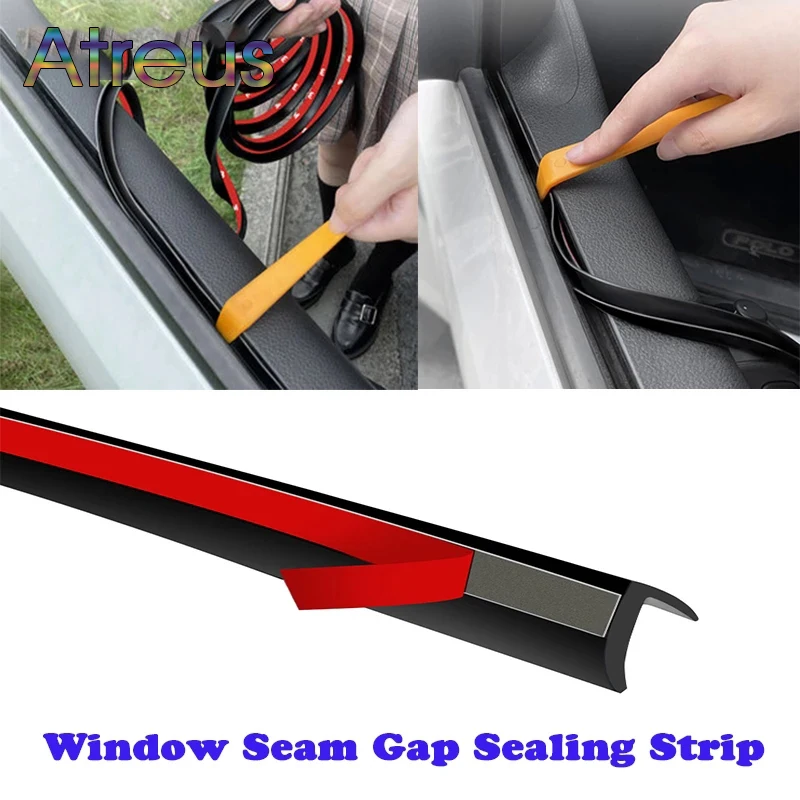 Уплотнитель для автомобильного стайлинга звукоизоляционная отделка оконных