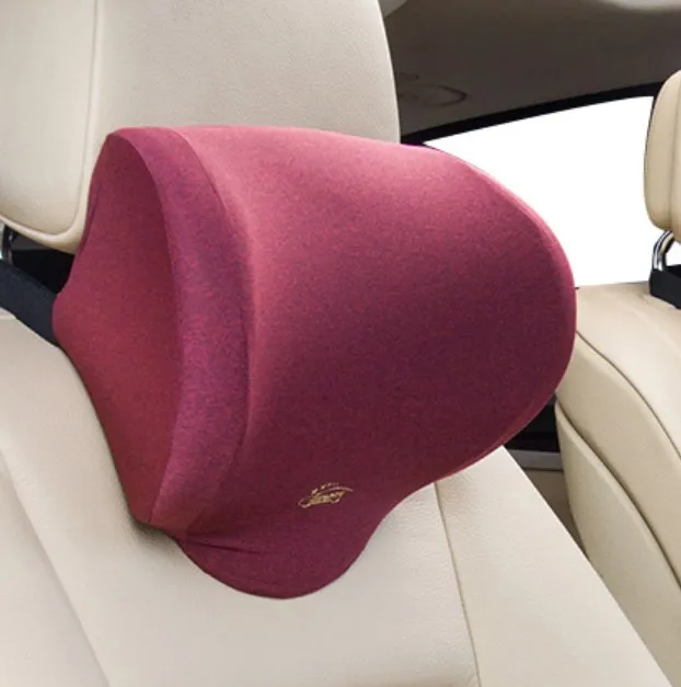 red neck pillow Автомобильный подголовник, подушка для шеи, поясная подушка для спины, Автомобильная подушка с эффектом памяти, полиэстер, дышащая подушка для спинки, подходит для тела - Название цвета: red neck pillow