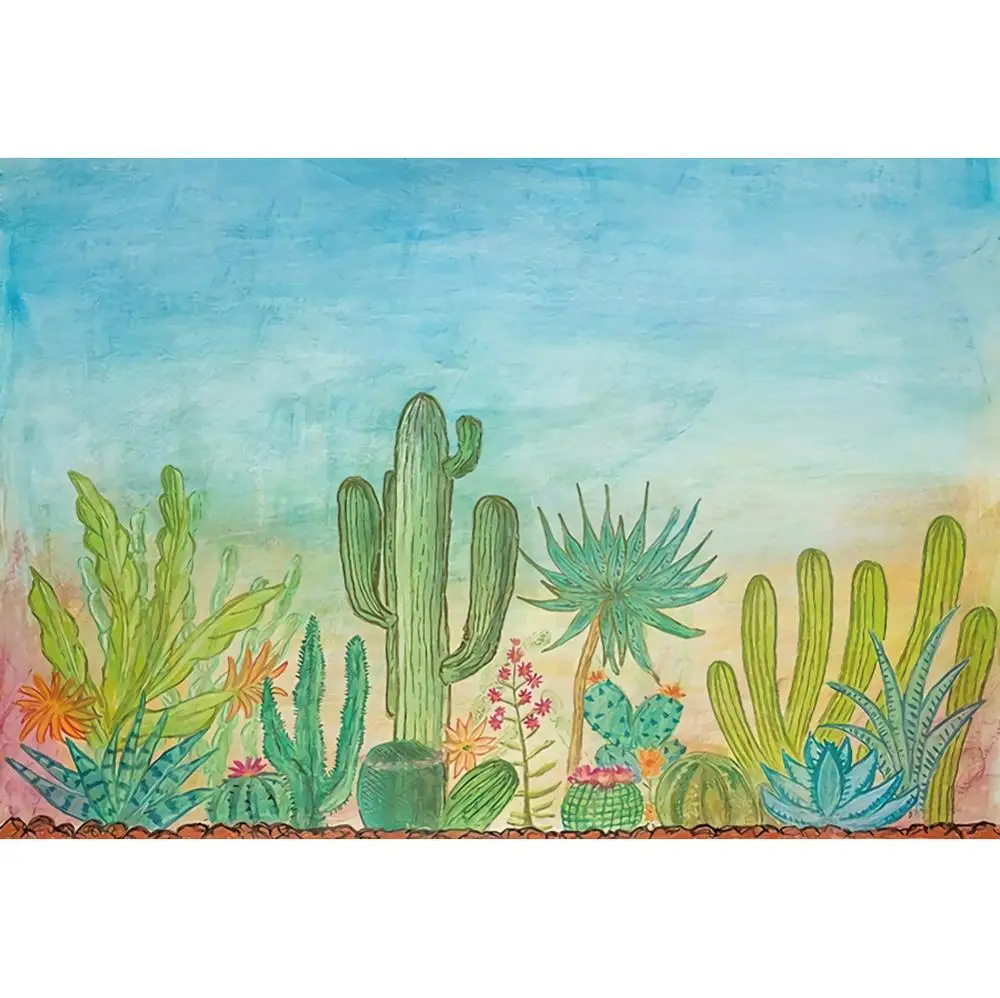 Пустыня кактус для новорожденных Для вечеринки в честь рождения ребенка день