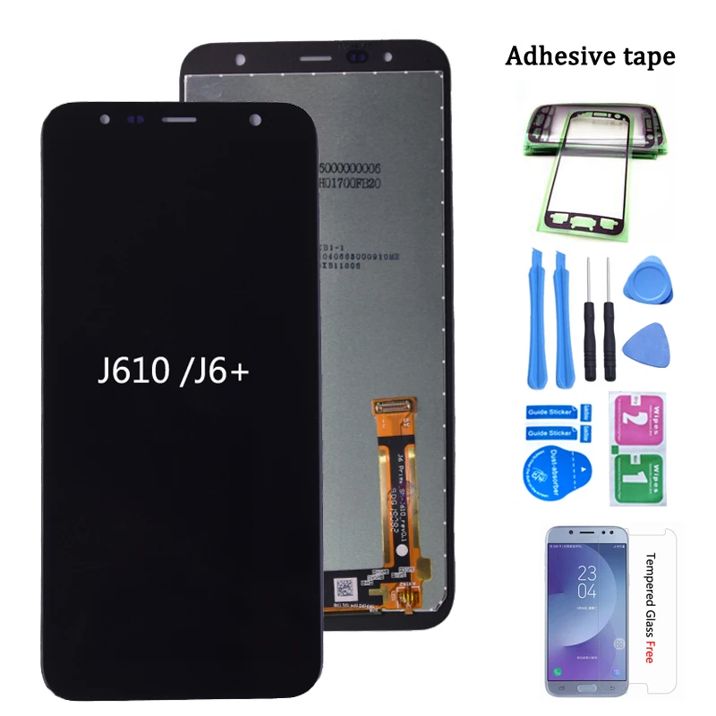 Оригинальный сенсорный ЖК дисплей для Samsung Galaxy J4 + 2018 Plus J415 J415F J410 J6 Prime J610|Экраны
