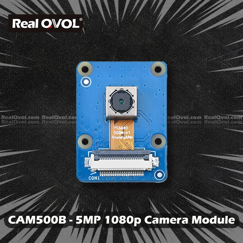 RealQvol CAM500B камера высокой четкости, 5 м пикселей 2592x1944 размеры изображения, поддержка AFC AWB AEC и т. Д., 720P запись видео, 24pin FPC RealQvol CAM500B камера высокой четкости, 5 м пикселей 2592x1944 размеры изображения, поддержка AFC AWB AEC и т. Д., 720P запись видео, 24pin FPC