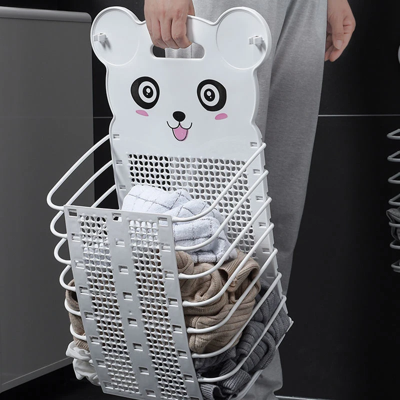 

Storage basket clothes basket clothes basket foldable dirty clothes basket storage basket wall hanging household bathroom toilet