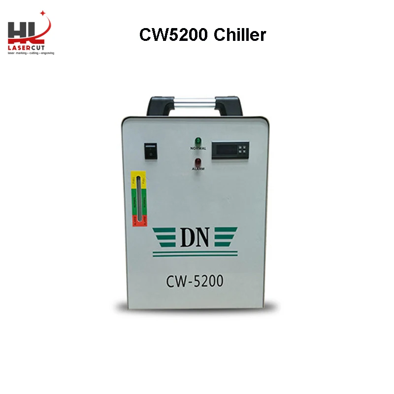 Промышленный охладитель воды CW-5200 л 800 Вт энергосберегающий со стеклянной