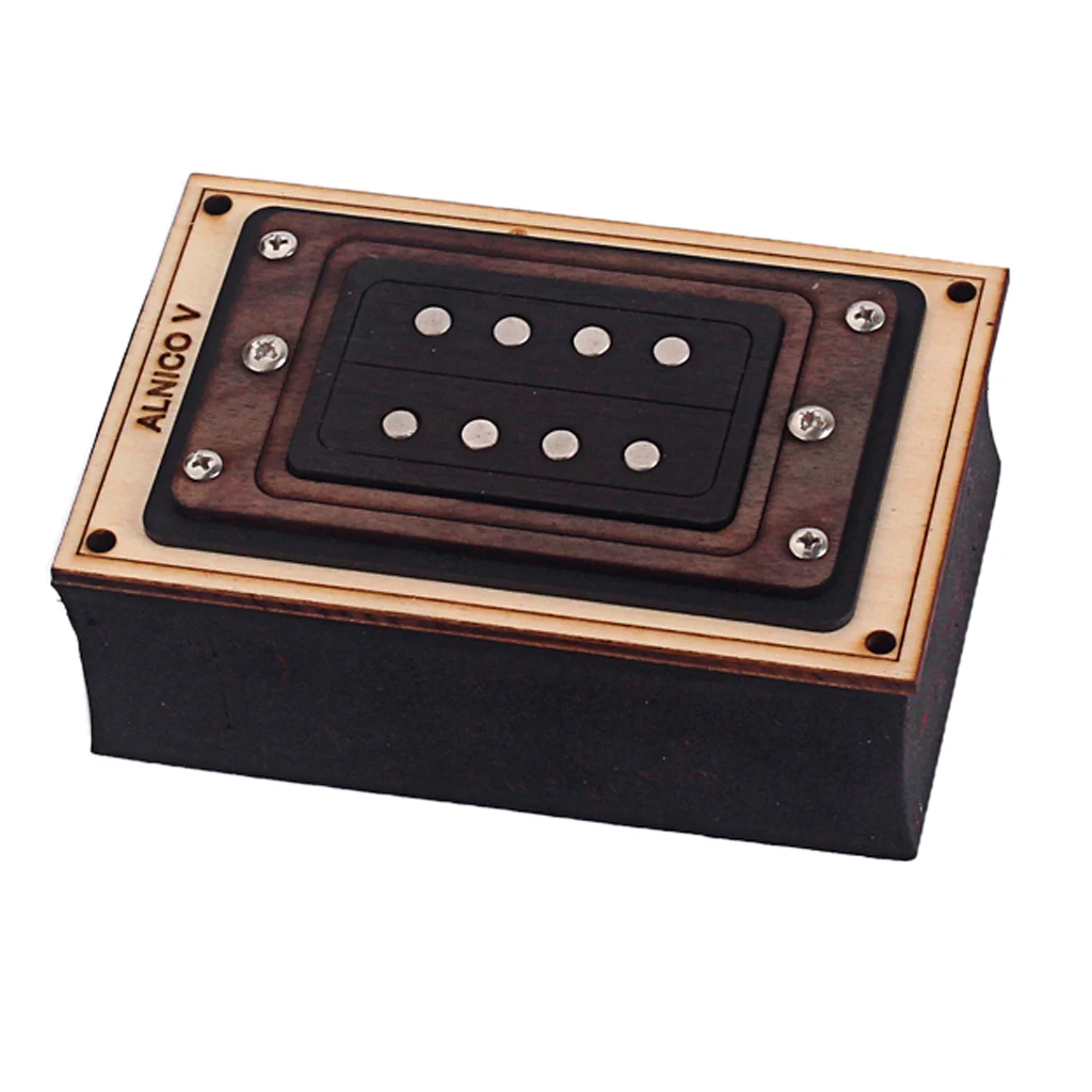 

4 String Alnico 5 Humbucker for Cigar Box Guitar Electric Ukulele