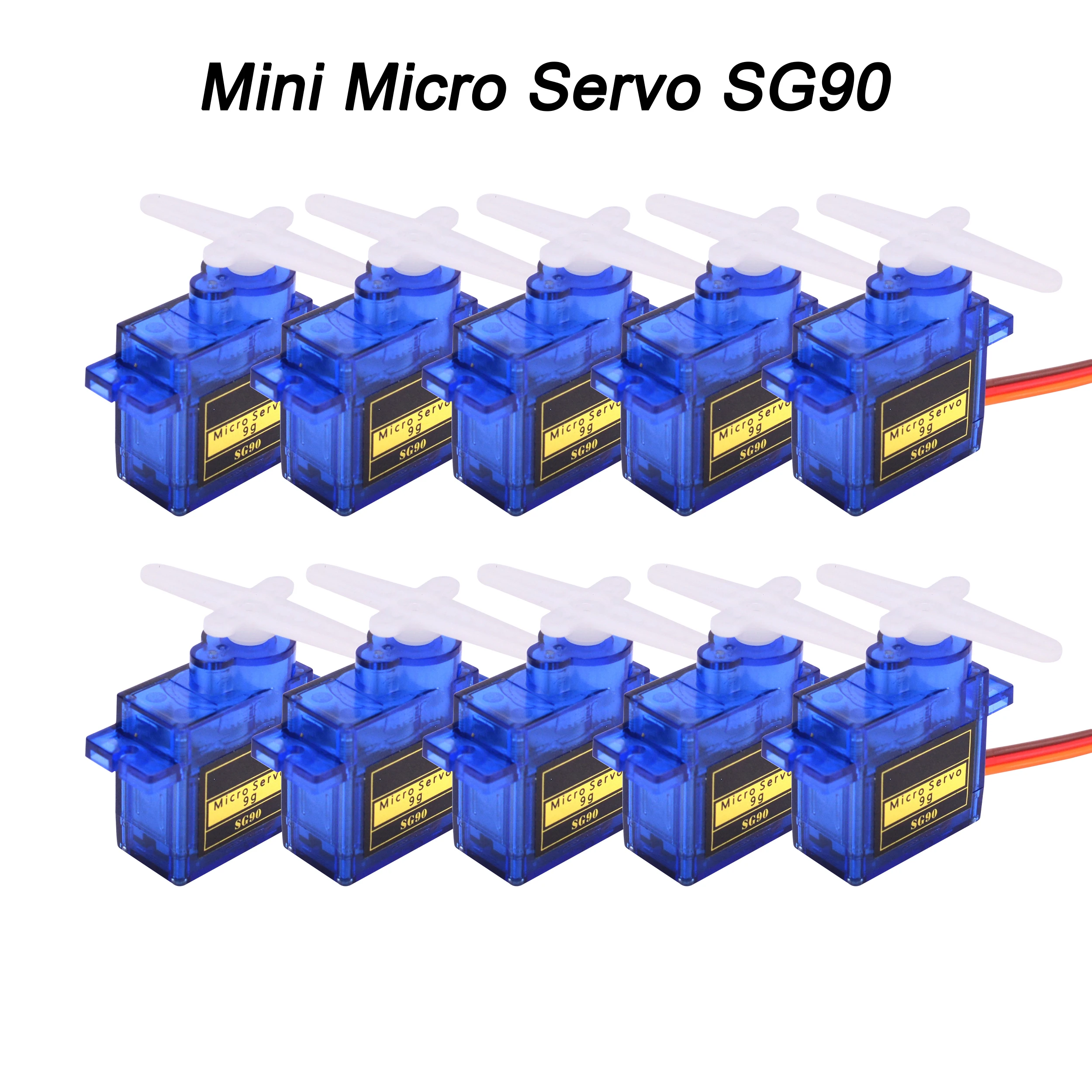 5 шт./10 шт./20 шт./50 шт./лот Новый SG90 SG 90 9G мини микро сервопривод для RC 250 450 Вертолет