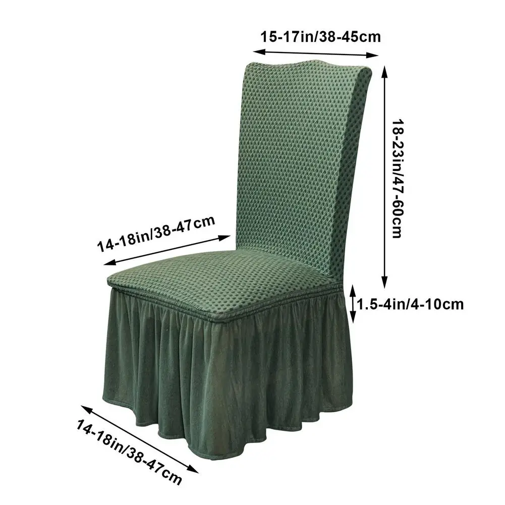 

Anti-Slip Dining Chair Cover Furniture Protector Slipcovers Sets