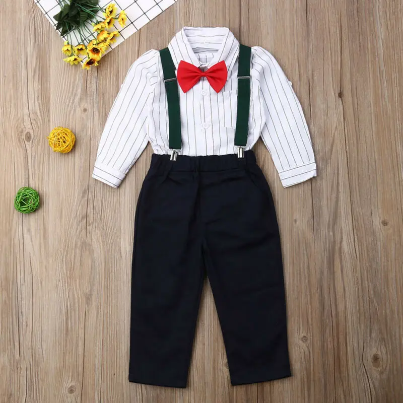 Коллекция 2019 года комплект одежды для маленьких мальчиков деловой костюм