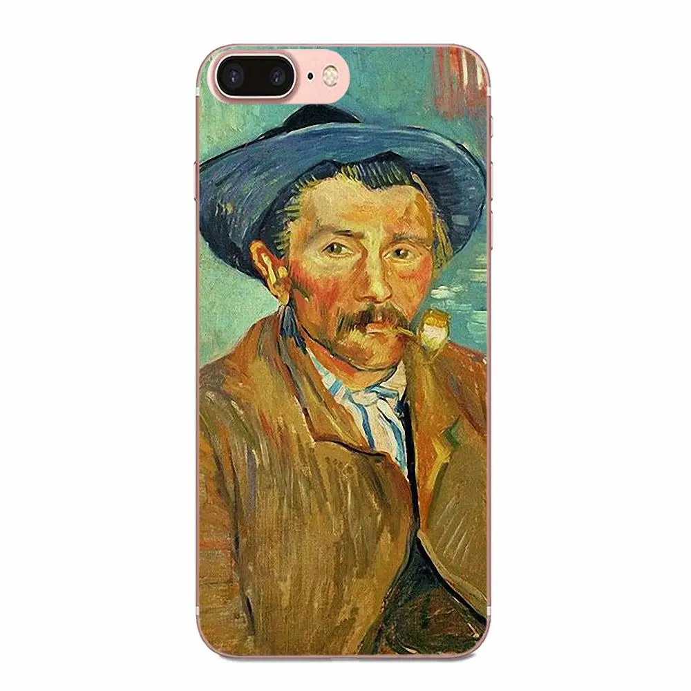 Ван Гог мягкий TPU принт Капа для htc Desire 530 626 628 630 816 820 830 один A9 M7 M8 M9 M10 E9 U11 U12 жизнь