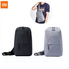 Оригинальный рюкзак Xiaomi Mi, городской рюкзак для отдыха, нагрудная сумка для мужчин и женщин, маленький размер, тип плеча, унисекс, рюкзак, рюкзаки, сумки