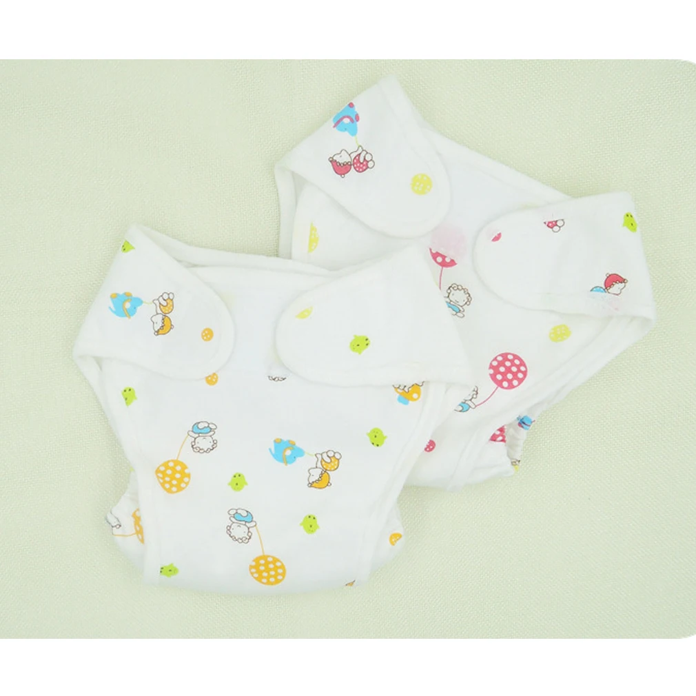 

Cotton Baby Nappies Diaper Reusable Washable Cloth Diapers Nappy Cover Waterproof Newborn Baby Traning Panties Diapers Pocket