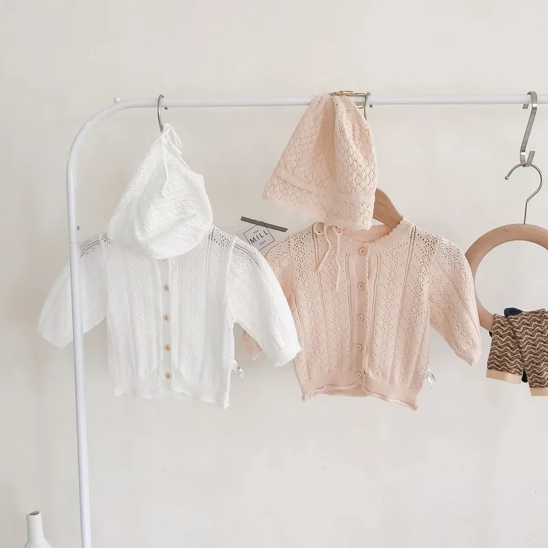 Детский хлопковый свитер с шапкой на осень/весну|Свитеры| |