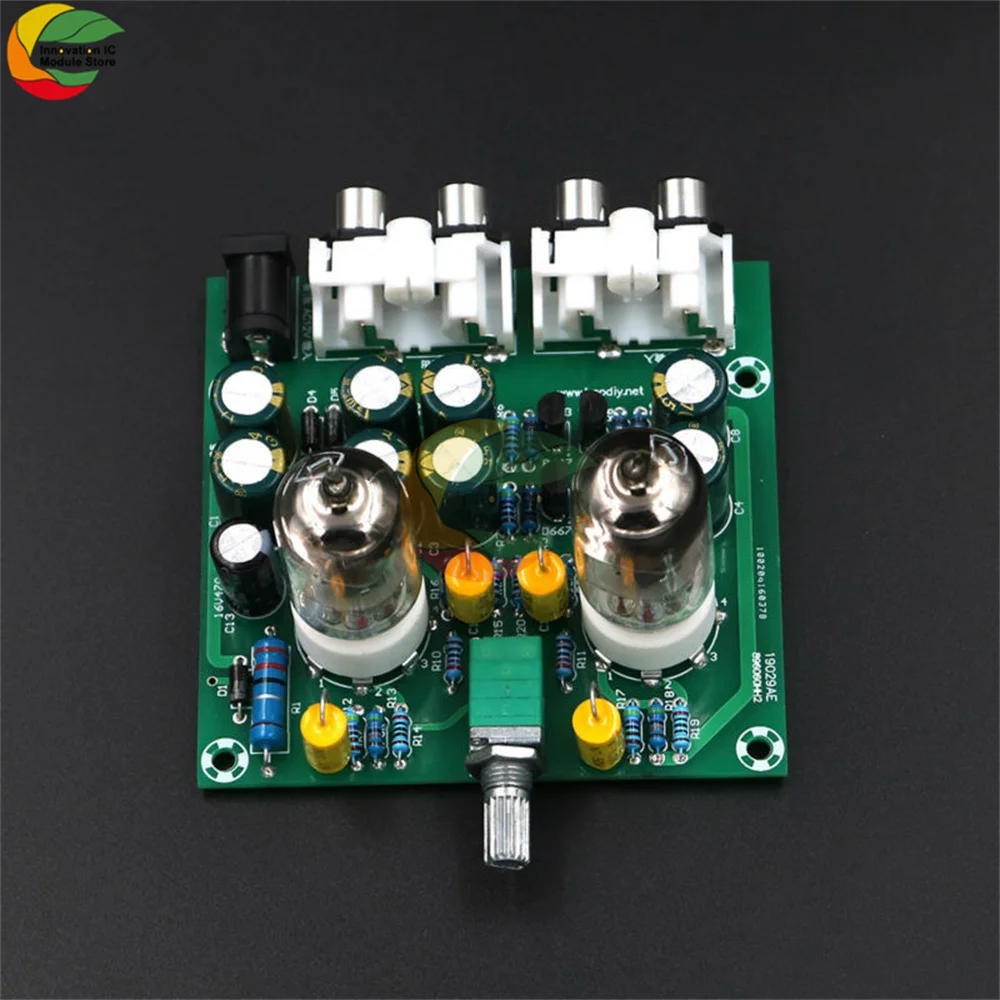 DIY Kit переменного тока 12V 6J2 трубка лихорадка Предварительный усилитель