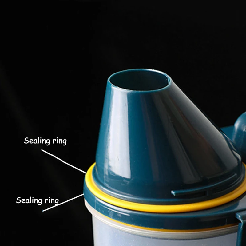 2.5L стиральный порошок ведро Творческий сушки баки контейнеры для хранения