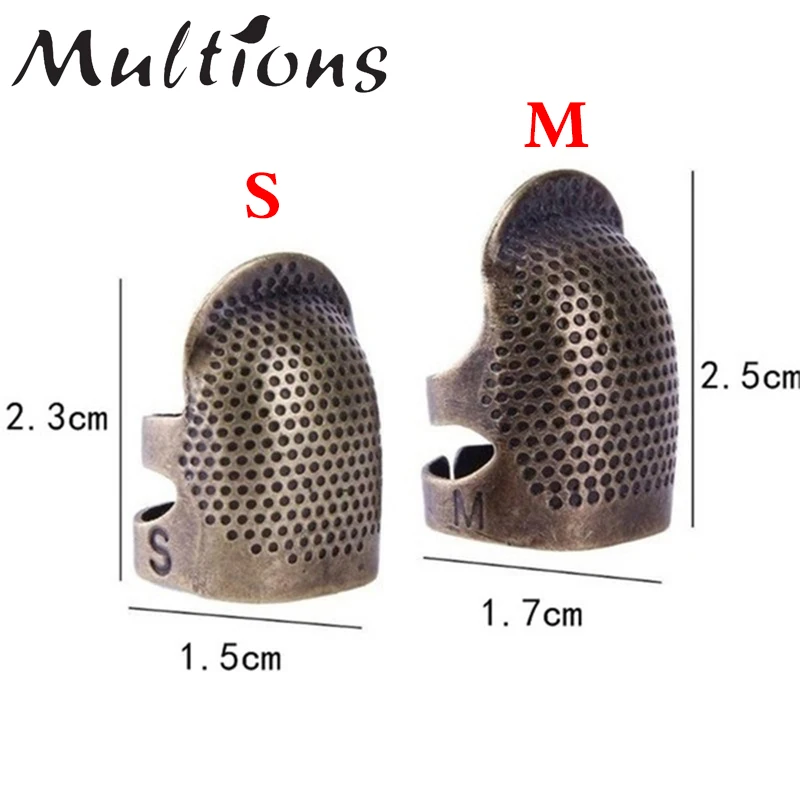 Регулируемый металлический наперсток для пальцев 1 шт.|Швейные инструменты и