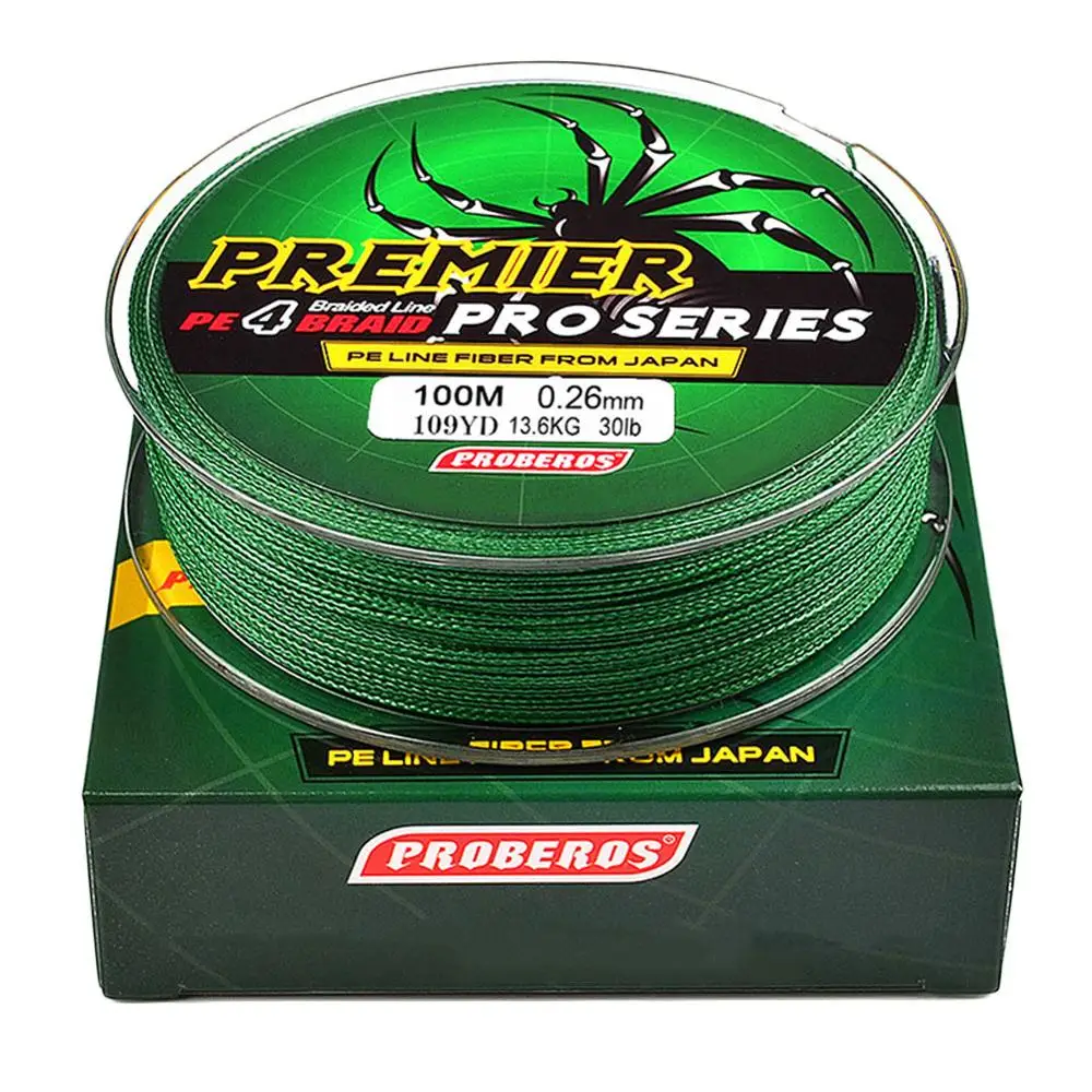 4 серии 100 метров прочная леска для ловли лошадей полиэтиленовый материал