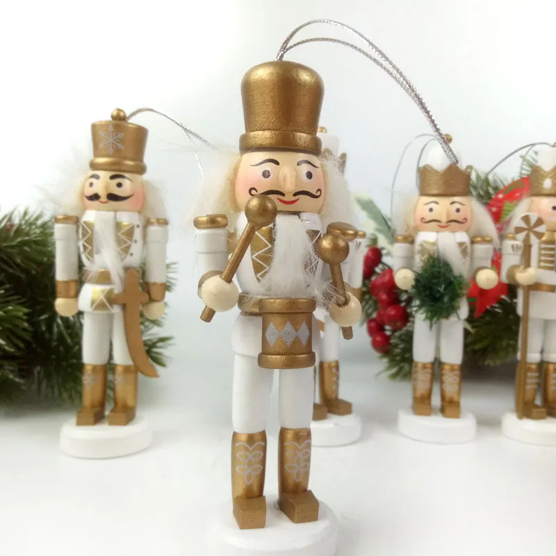 5 шт./компл. деревянный Щелкунчик кукольные статуэтки Винтаж ручной работы