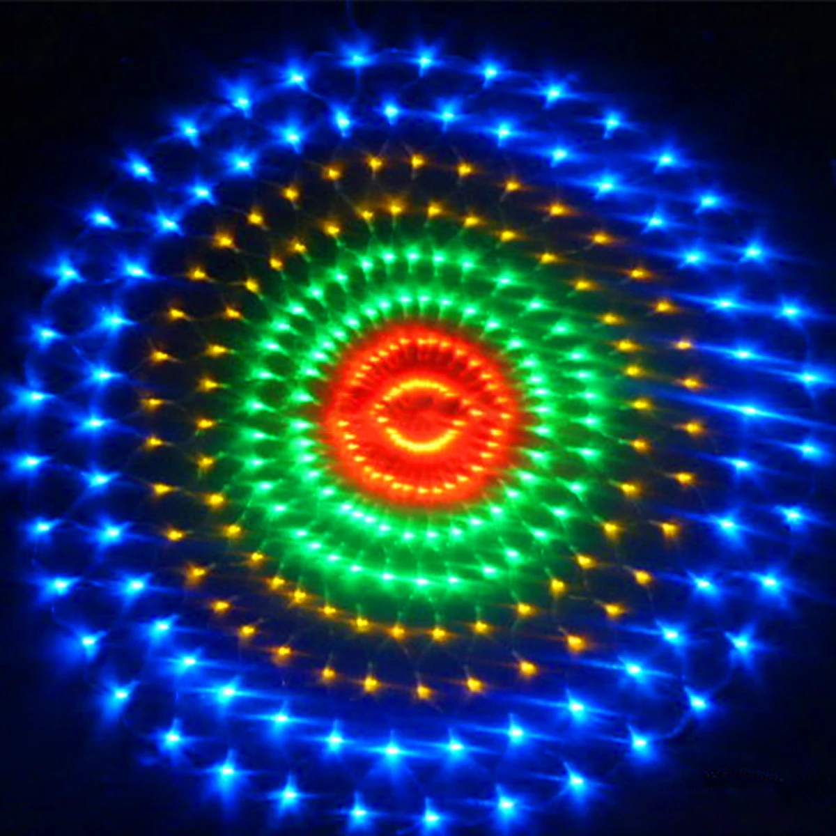 Guirnalda de luces Led de red de malla de pavo real para el hogar, guirnalda de luces de hadas, l&aacute;mpara de jard&iacute;n para decoraci&oacute;n para fiesta de boda, 2021-3