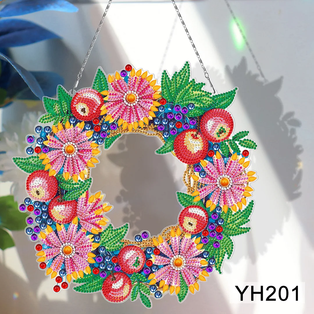 Набор для алмазной вышивки венок | Дом и сад