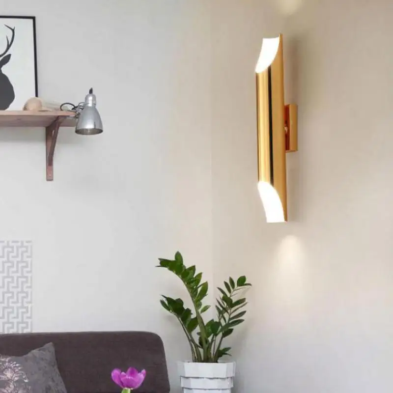 Минималистичный светодиодный настенный светильник дизайнерская модель лампы