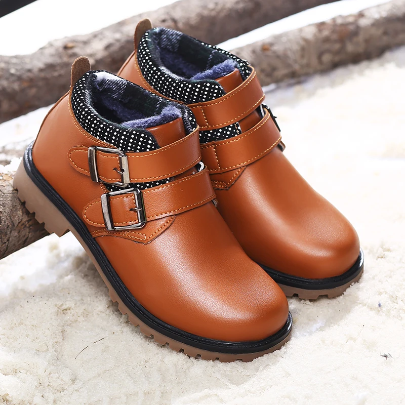 Детские Ботинки Martin новинка сезона осень зима 2020 модные повседневные кожаные