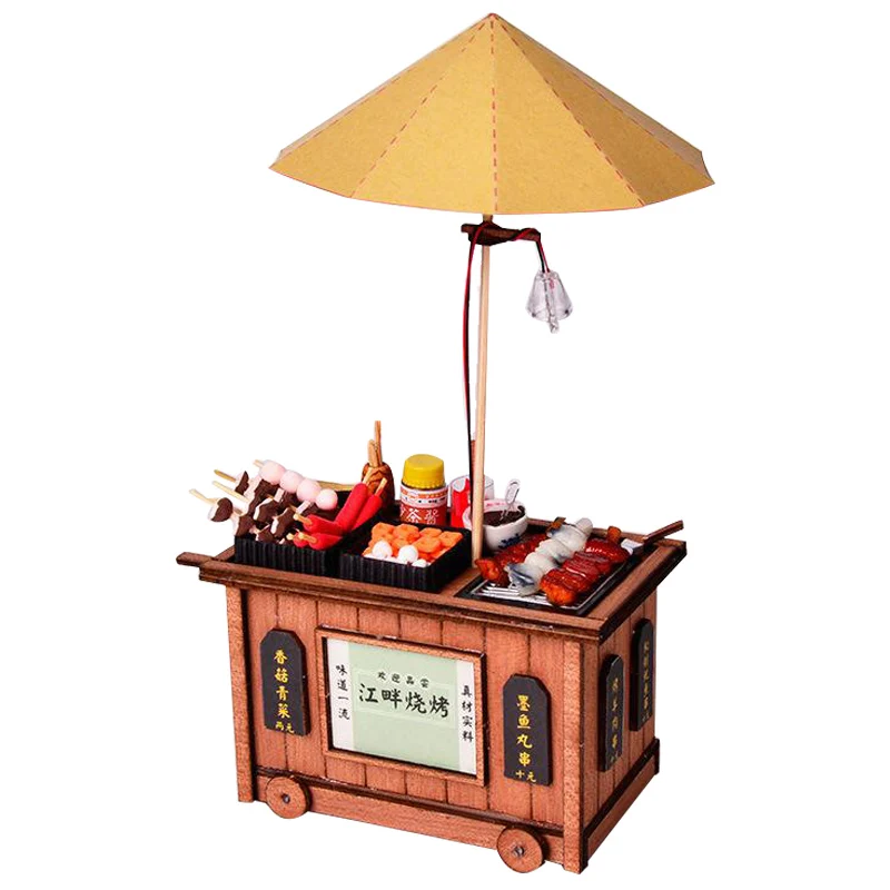 BM821 Cutebee Каса Кукольный дом миниатюрная мебель кукольный домик DIY Миниатюрные домики комната игрушки для детей Китайская народная архитектура - Цвет: BM821