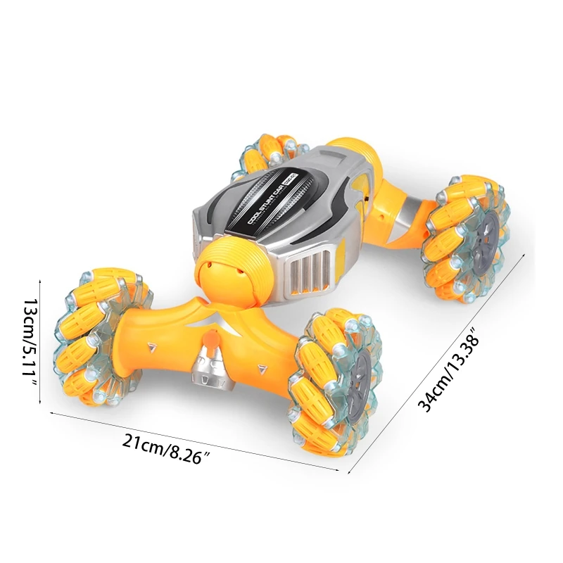 

Watch gesture sensor remote control stunt spray twist car light music drift off-road rampant deformation car