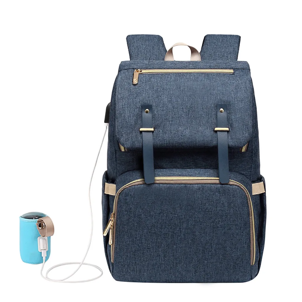 Фото Великолепный модный женский рюкзак для ноутбука с USB-портом водонепроницаемый