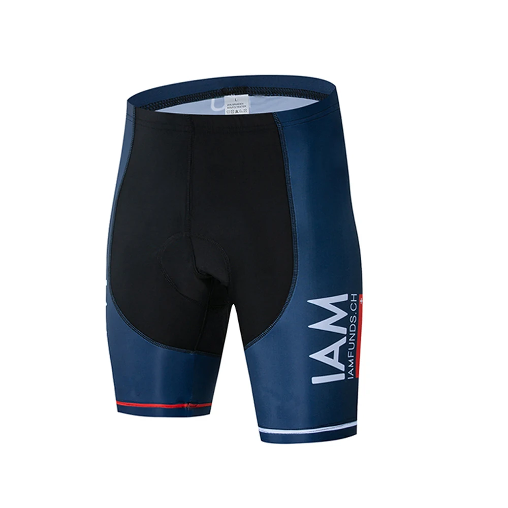 shorts IAM Pro Team, мужская летняя велосипедная майка, комплект с шортами, гелевая подкладка высокой плотности, MTB, комплекты одежды, одежда для велосипеда, дорожный костюм - Цвет: shorts