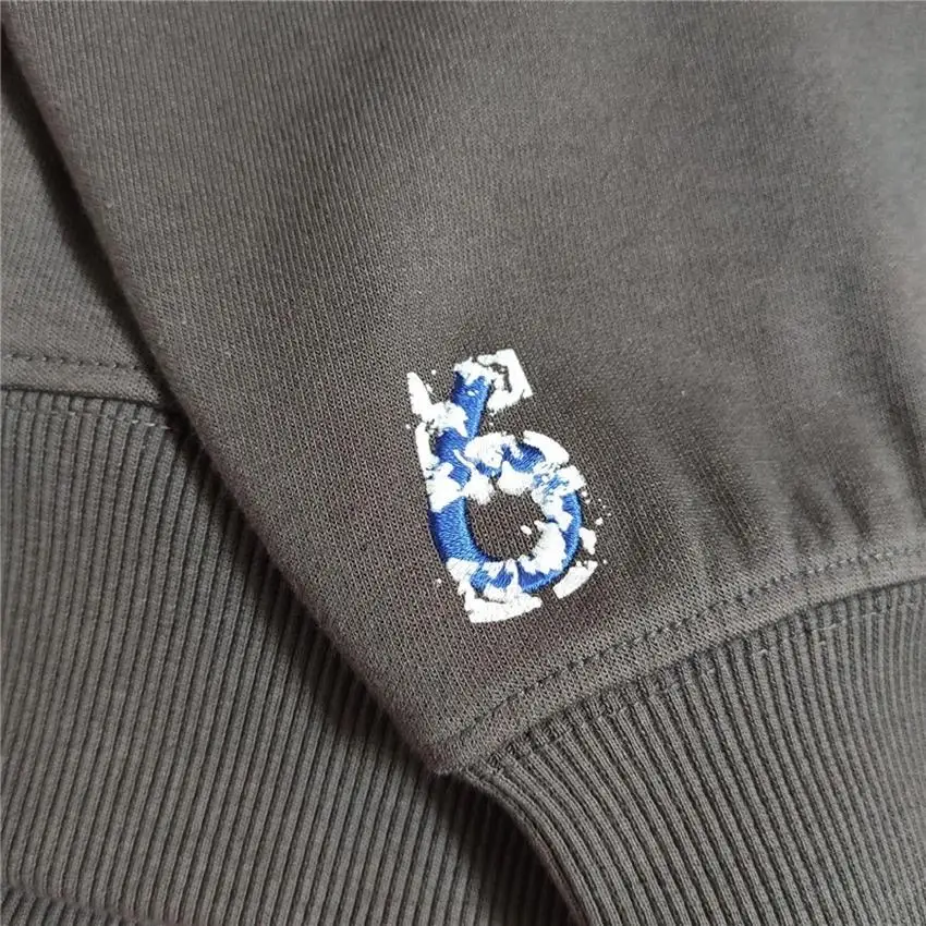 

Ader Error 6th anniversary sweatshirt Men Women Embroidered Tear Logo Adererror Crewneck Hoodie streetwear men xxxtentacion