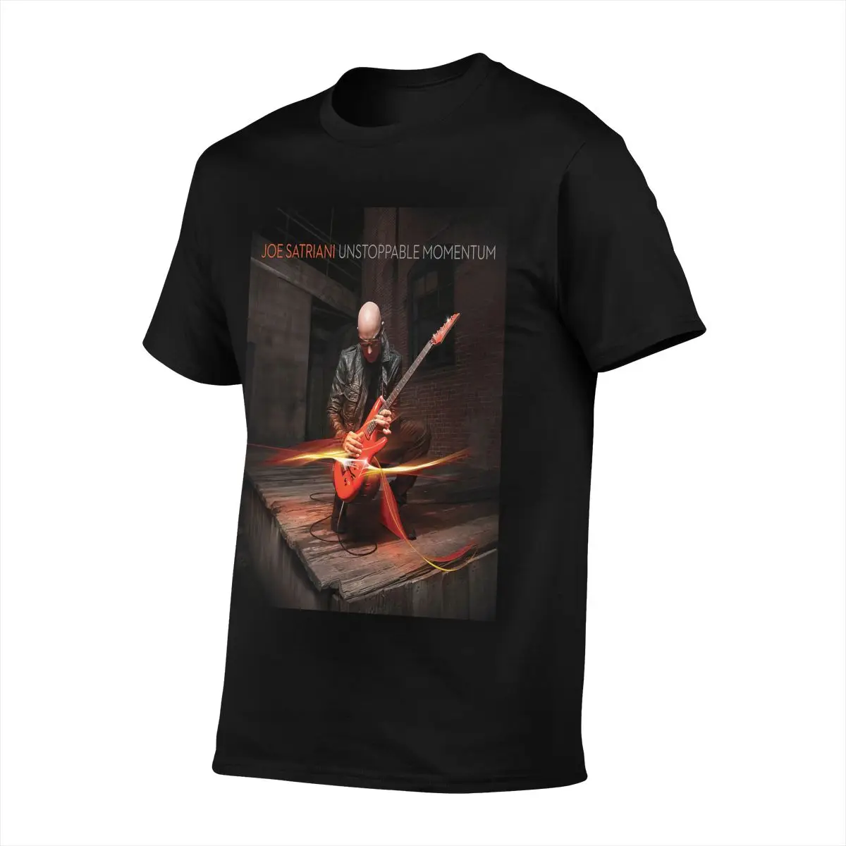 Новинка Мужская футболка унисекс с принтом Джо сатриани большого размера в стиле