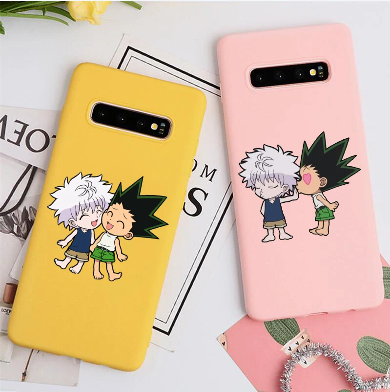 Чехол для телефона HUNTER x HxH Gon Killua аниме Samsung Galaxy s20 Ultra s8 s9 s10 plus A50 A10 A20 A30 A70 A60|Бамперы|